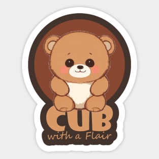 little bear Sticker